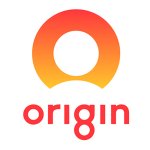 logo for : origin energy. energy provider for compare business energy
